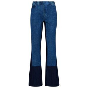 Blue Of A Kind Jeans Bicolore Blue Women